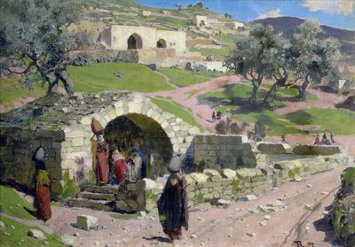 The Virgin Spring in Nazareth by Vasilij Dmitrievich Polenov
